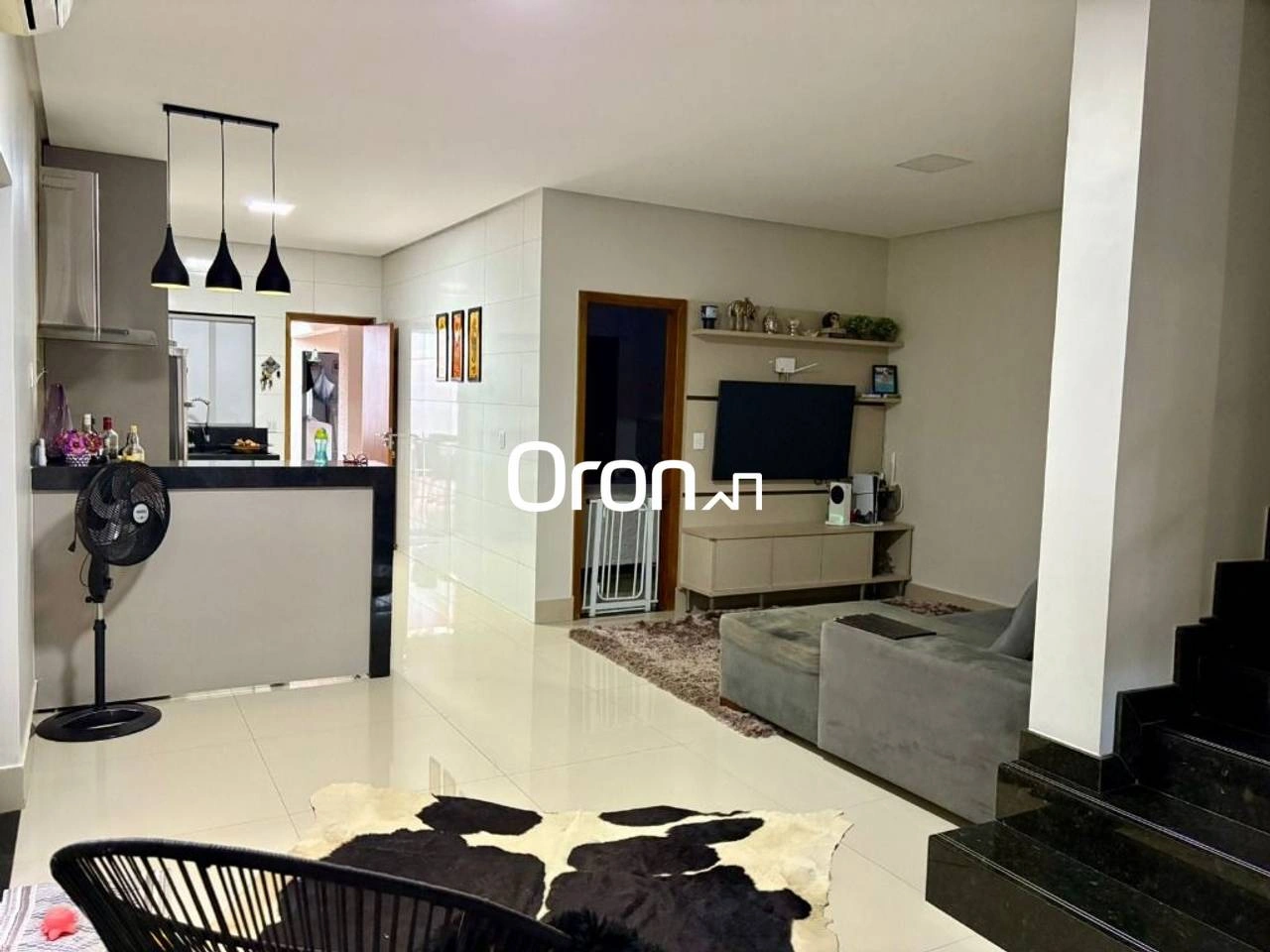 Casa mobiliada com 3 dormitórios à venda, 147 m² por R$ 1.099.000 - Jardim Atlântico - Goiânia/GO