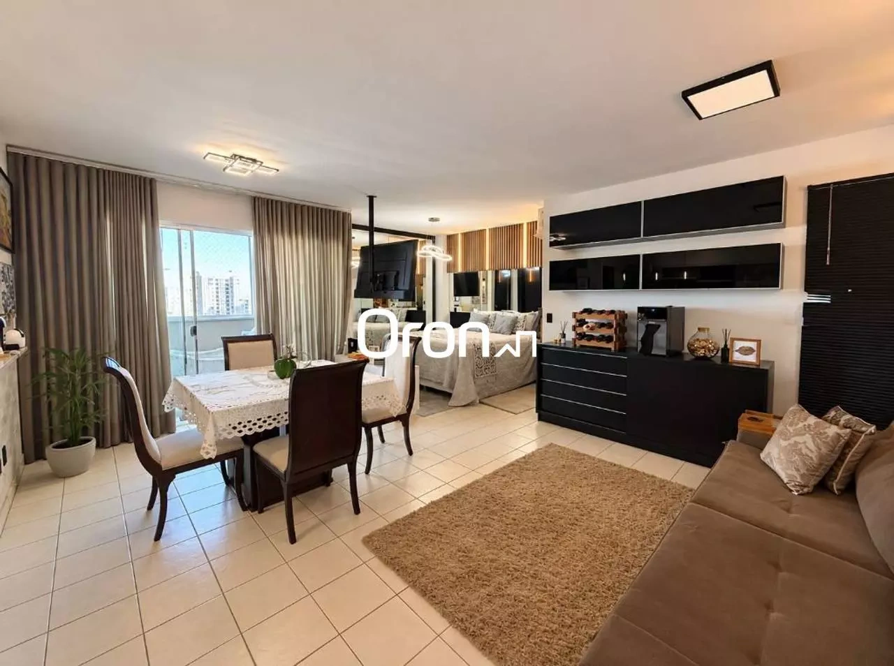 Flat mobiliado com 1 dormitório à venda, 54 m² por R$ 435.000 - Jardim Goiás - Goiânia/GO