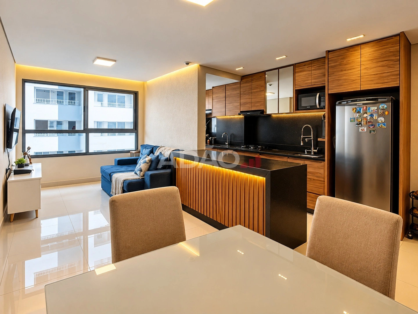 Apartamento de 2 Quartos | Residencial Muy Bueno | Jardim América Apartamento com 2 Quarto(s) e 2 banheiro(s) à Venda, 65.00 por R$ 540000.00 no setor Jardim América VN42900