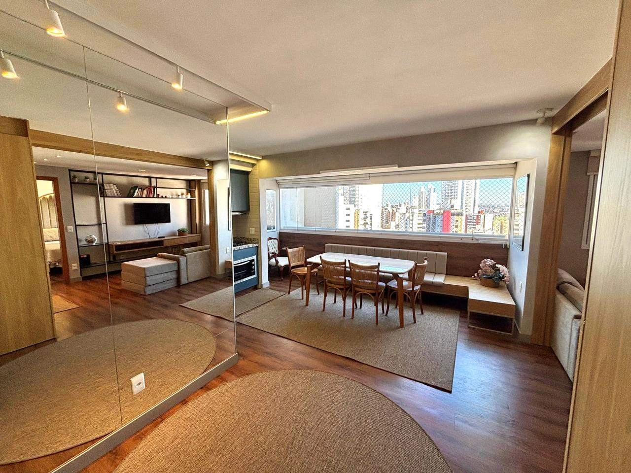 Apartamento aluguel 1 suíte mobiliado Setor Oeste