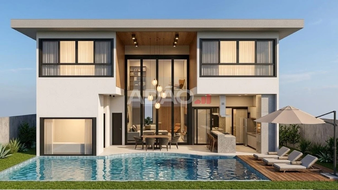Casa no Jardins Milao Casa em Condomínio com 5 Quarto(s) e 6 banheiro(s) à Venda, 600.00 por R$ 7900000.00 no setor Jardins Milão AP41966