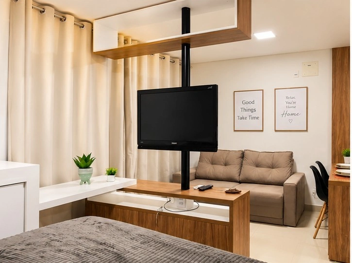 Flat com 1 dormitório à venda, 34 m² por R$ 450.000 - Setor Bueno - Goiânia/GO
