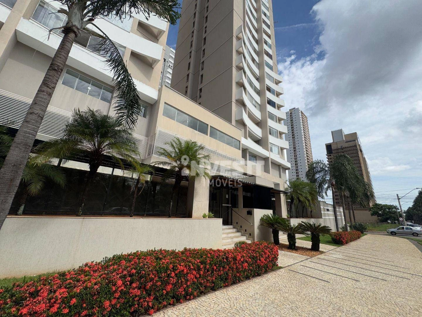 Apartamento com 1 dormitório para alugar, 54 m²- Jardim Goiás - Goiânia/GO