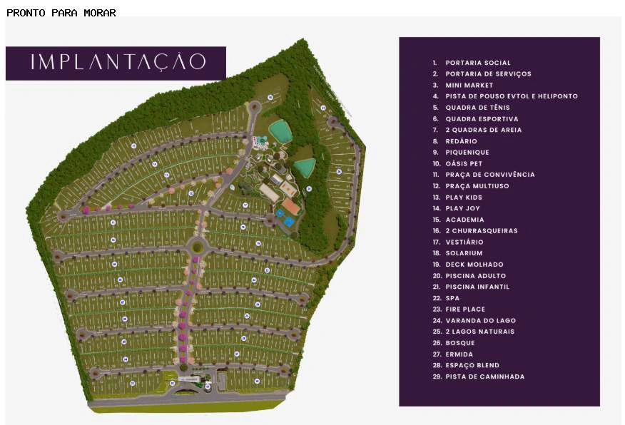 LOTE EM CONDOMINIO - CASA UVA - BELA VISTA