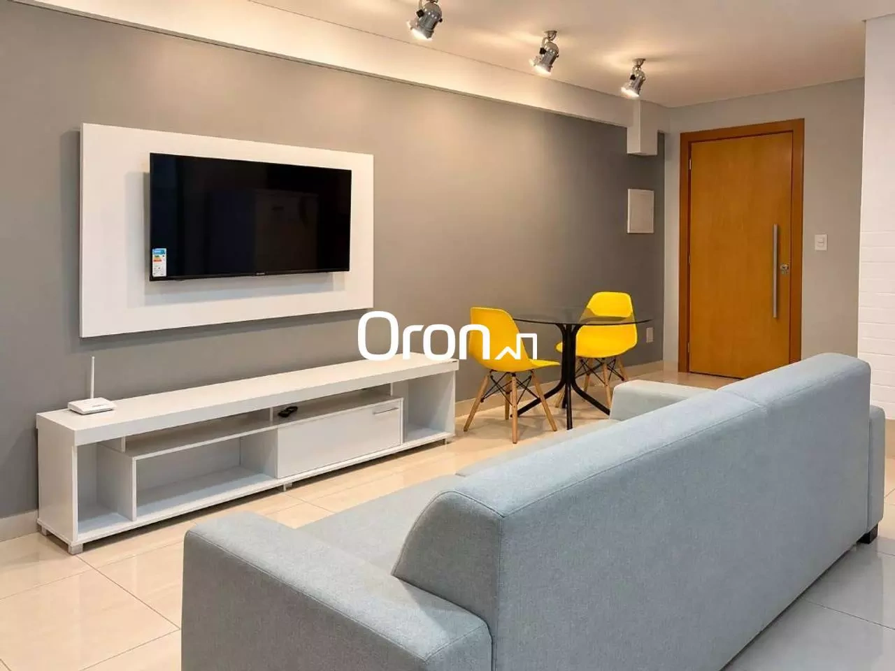 Flat mobiliado com 1 dormitório à venda, 38 m² por R$ 458.000 - Jardim Goiás - Goiânia/GO
