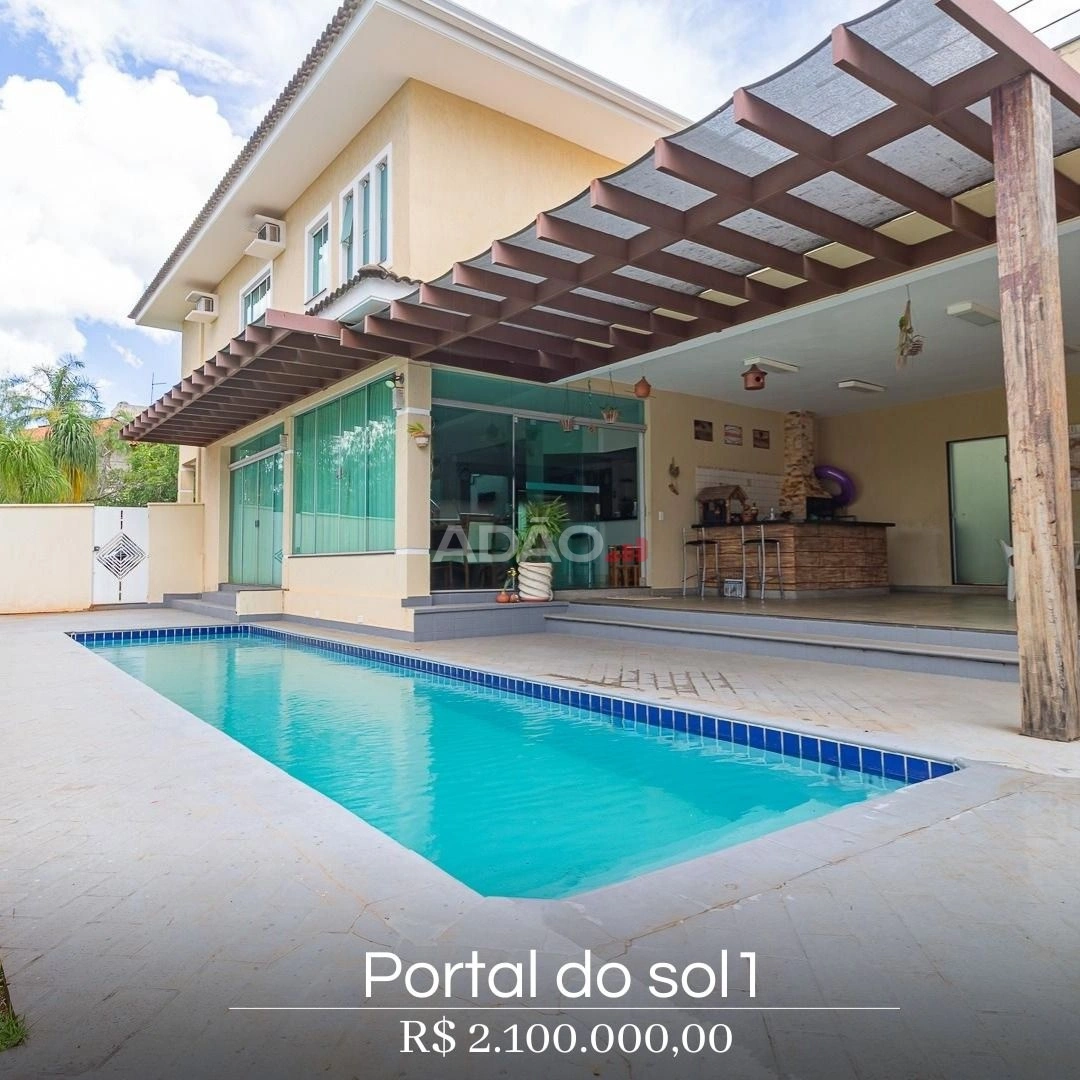 Portal do Sol 1 Casa em Condomínio com 4 Quarto(s) e 5 banheiro(s) à Venda, 375.00 por R$ 2100000.00 no setor Loteamento Portal do Sol I AD25626