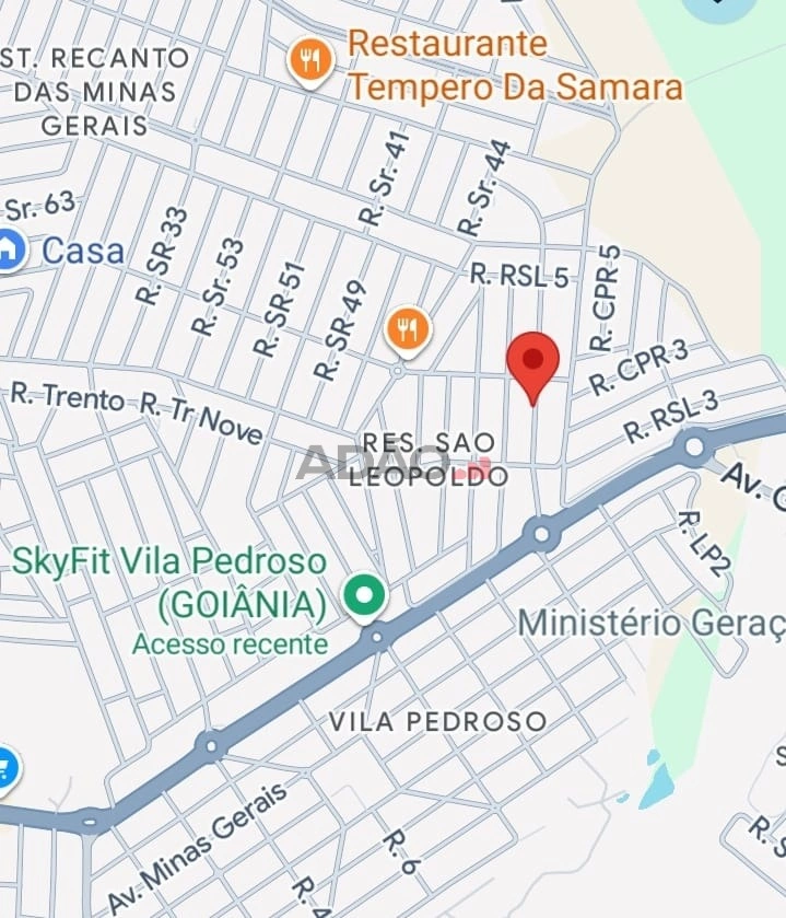 Lote em Bairro Residencial Lote à Venda, 300.00 por R$ 270000.00 no setor Residencial São Leopoldo Complemento AU36770