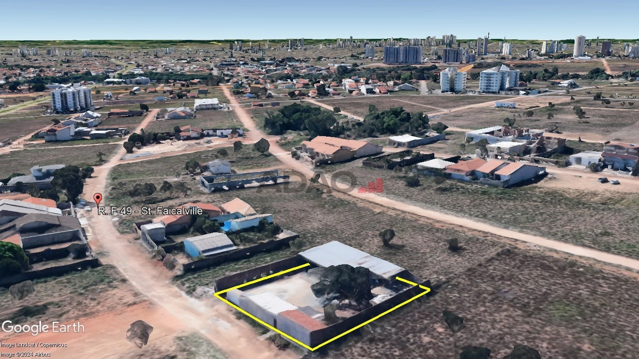 AREA DE 826M² SETOR FAIÇALVILLE PRÓXIMO A AV. RIO VERDE Área / Terreno à Venda, 826.00 por R$ 720000.00 no setor Setor Faicalville AX23478