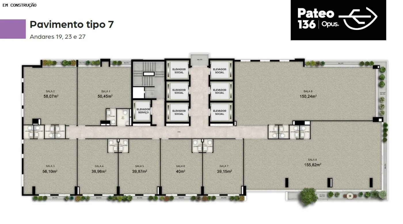 SALA COMERCIAL SETOR MARISTA