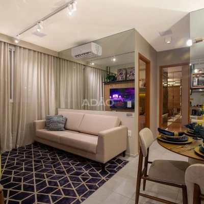 Ágio Apartamento em aparecida Goiânia Apartamento com 2 Quarto(s) e 2 banheiro(s) à Venda, 52.00 por R$ 318000.00 no setor Parque Santa Cecília AU29788