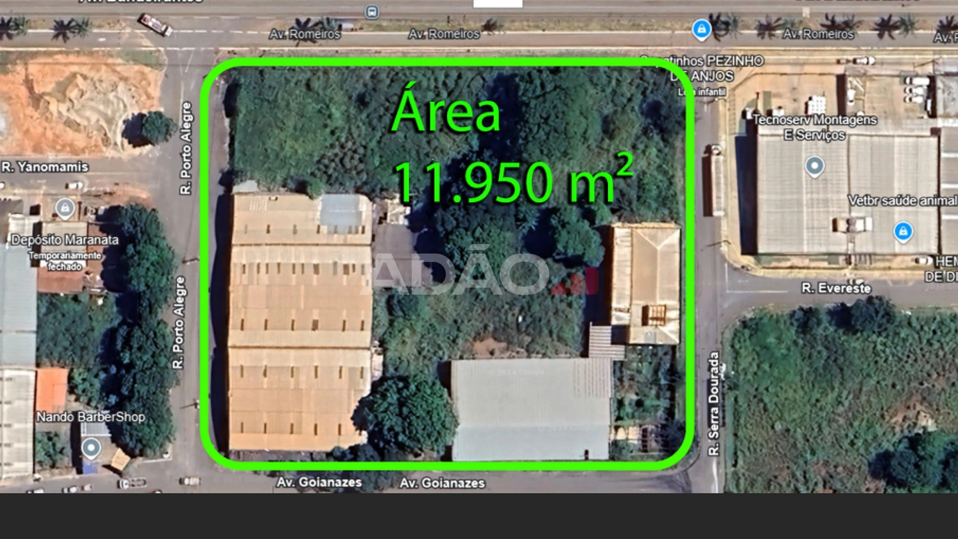 Área Comercial na Rodovia dos Romeiros Área / Terreno à Venda, 11950.00 por R$ 13145000.00 no setor Jardim Petrópolis AP41951