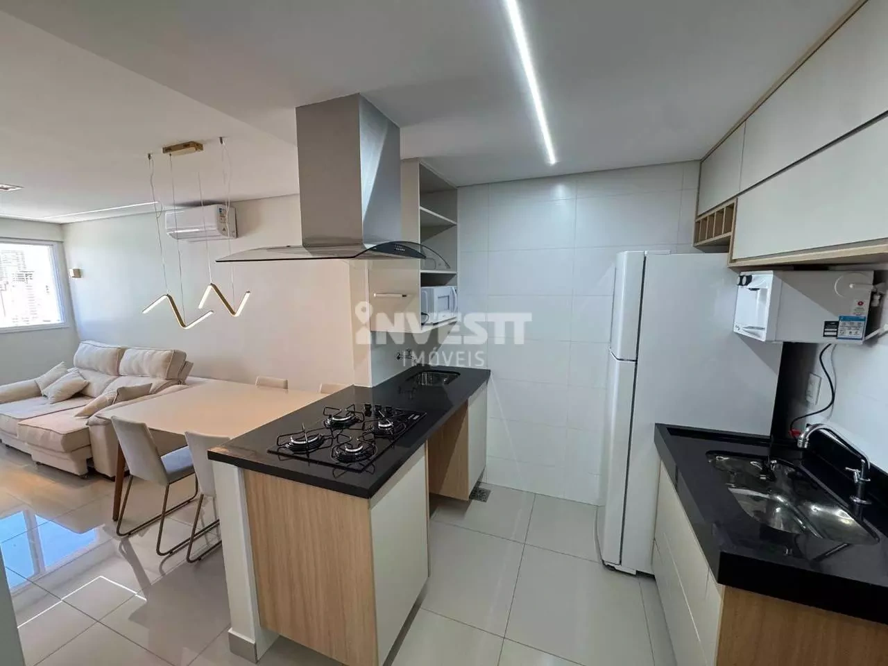 Apartamento com 1 dormitório para alugar, 41 m² - Setor Marista - Goiânia/GO