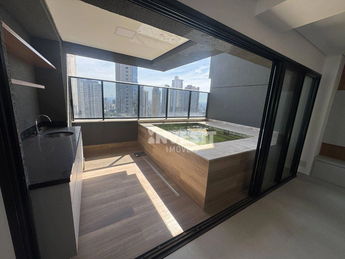 Flat com 1 dormitório para alugar, 46 m² - Setor Marista - Goiânia/GO