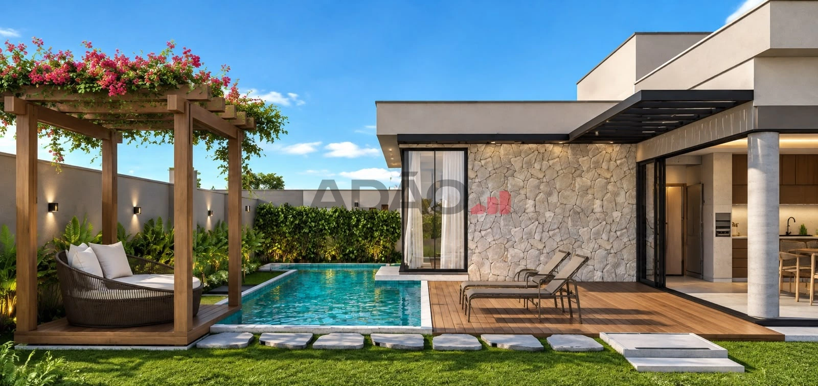 CASA TERREA VILLAGIO TOSCANA Casa em Condomínio com 4 Quarto(s) e 5 banheiro(s) à Venda, 235.00 por R$ 2300000.00 no setor Residencial Villagio Toscana UN42996