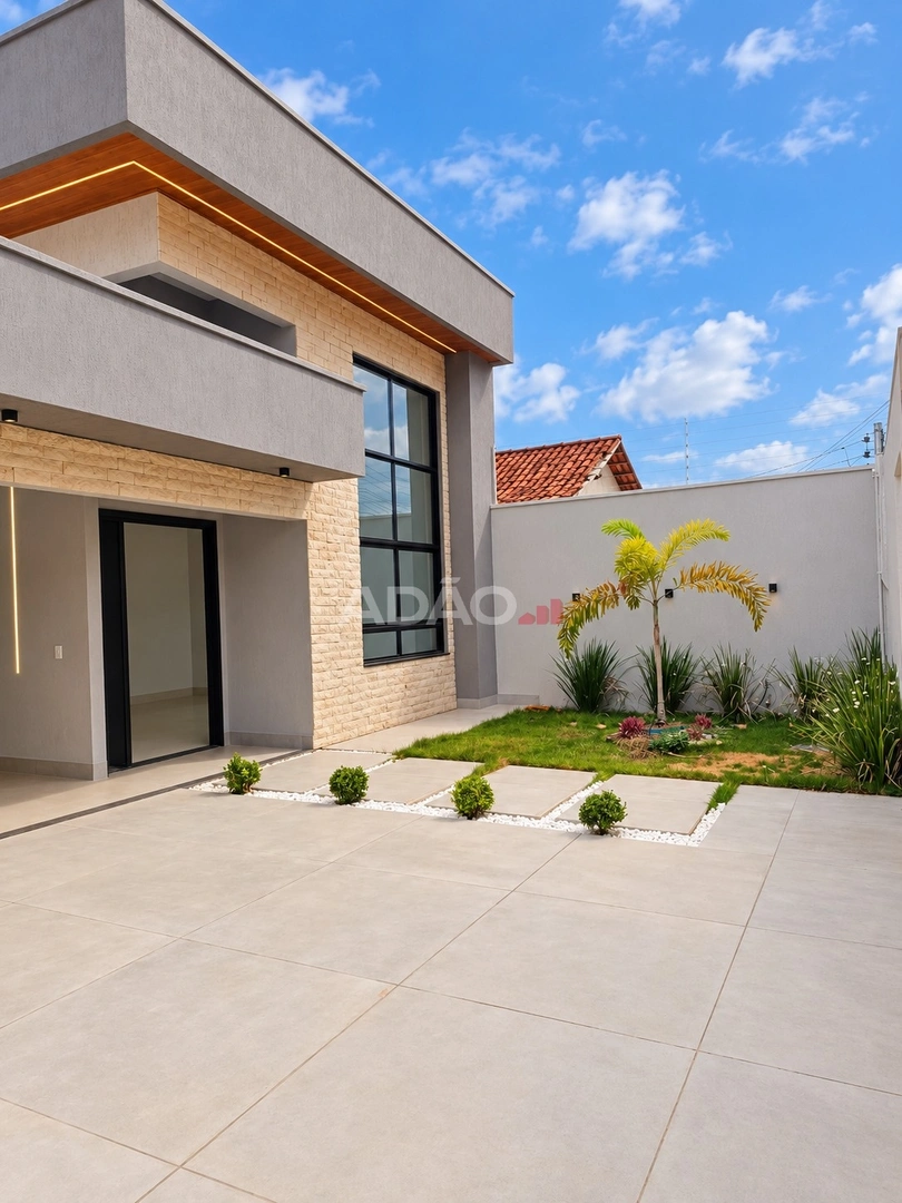 Casa no Parque Anhanguera | 215m² | 3 Suítes | Goiânia | Piscina com Hidromassagem Casa de Rua com 3 Quarto(s) e 4 banheiro(s) à Venda, 215.00 por R$ 1550000.00 no setor Parque Anhanguera AP43750